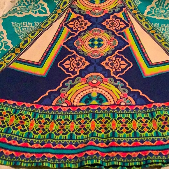 Flying Tomato Boho Multi colored sleeveless dress - Picture 14 of 15